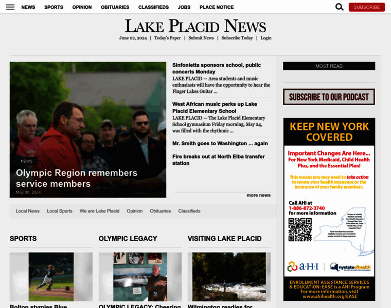 Lakeplacidnews.com thumbnail