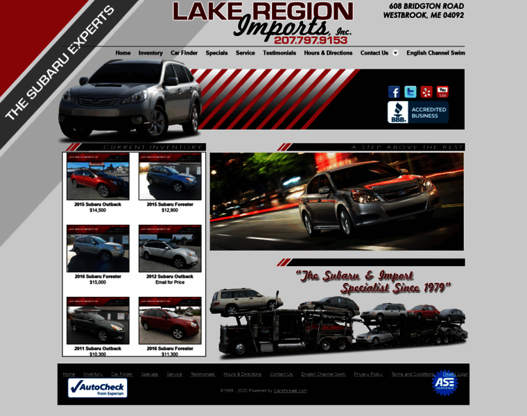 Lakeregionimports.com thumbnail