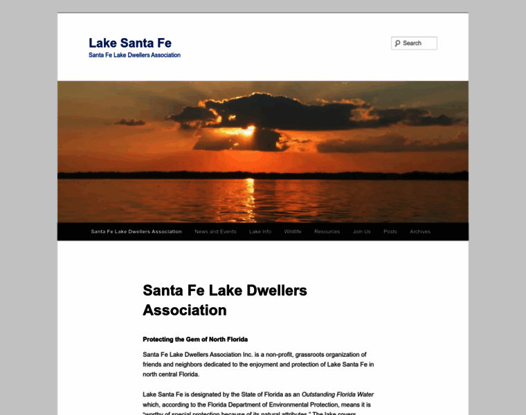 Lakesantafe.org thumbnail