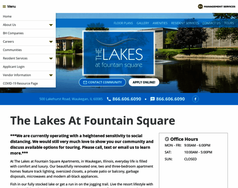 Lakesatfountainsquare.com thumbnail