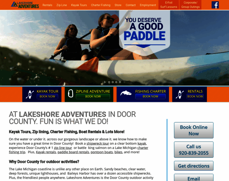Lakeshore-adventures.com thumbnail