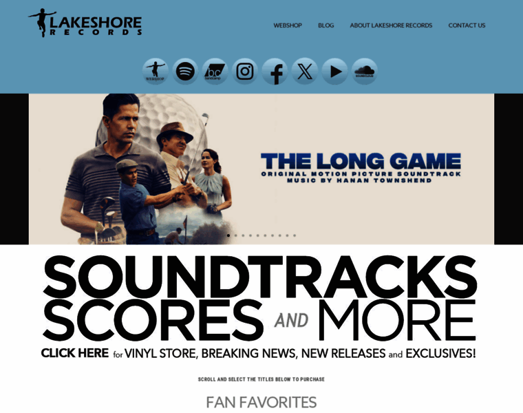 Lakeshore-records.com thumbnail