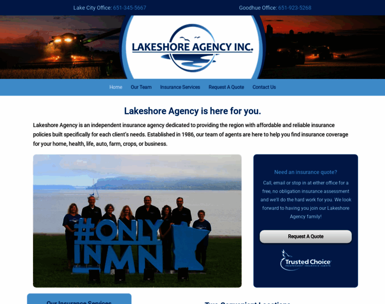 Lakeshoreins.com thumbnail