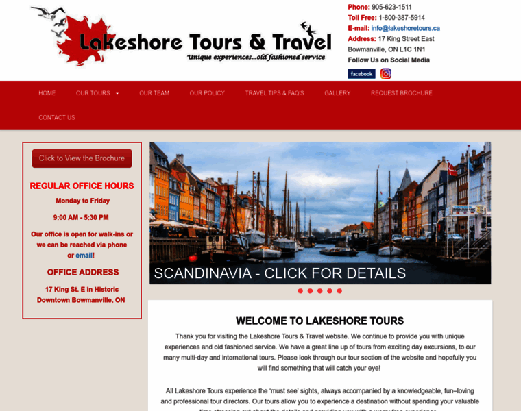 Lakeshoretours.ca thumbnail