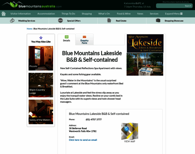 Lakesidebandb.com.au thumbnail