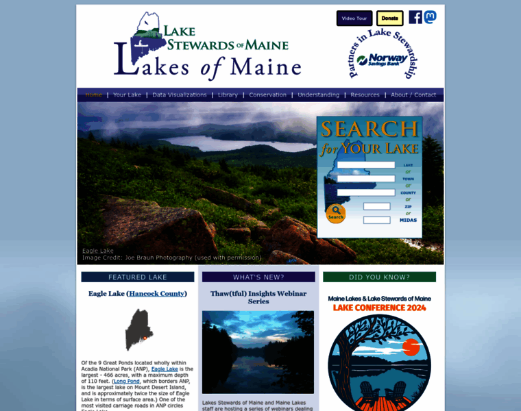 Lakesofmaine.org thumbnail