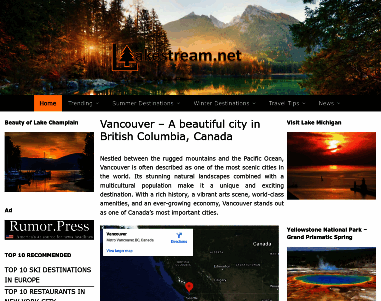 Lakestream.net thumbnail Lakestream.net thumbnail