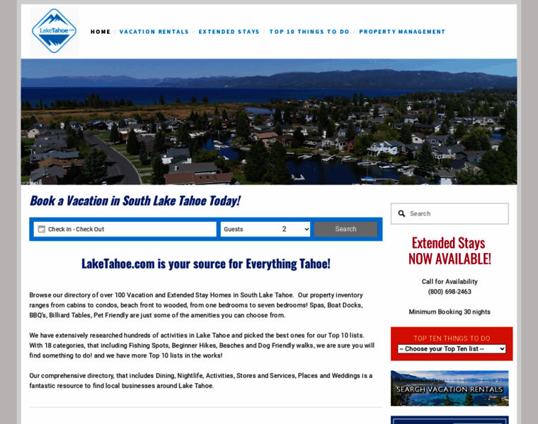 Laketahoe.com thumbnail