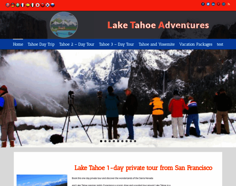 Laketahoeadventures.net thumbnail