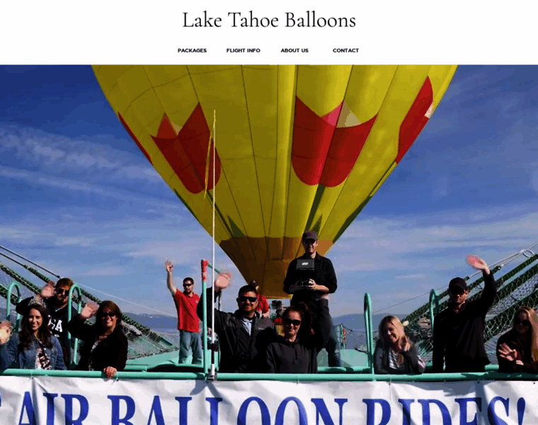 Laketahoeballoons.com thumbnail