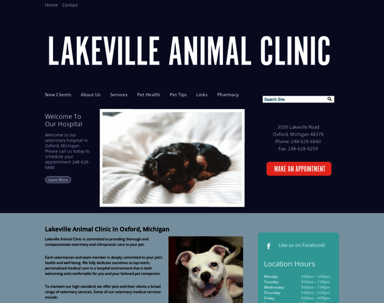Lakevilleanimalclinic.com thumbnail