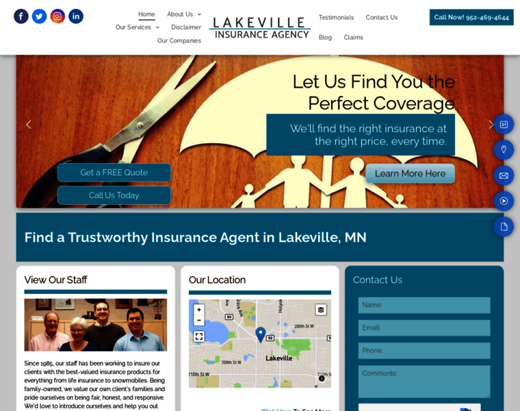 Lakevilleins.com thumbnail