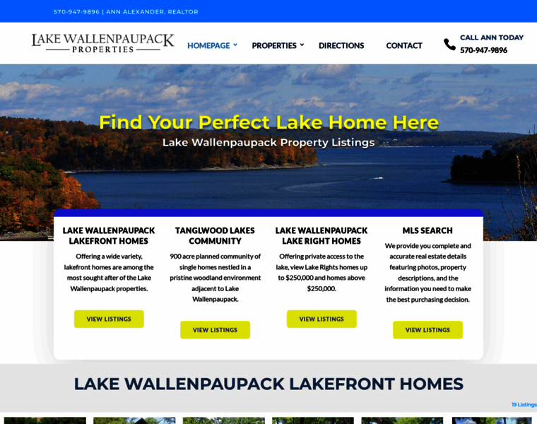 Lakewallenpaupackproperties.com thumbnail