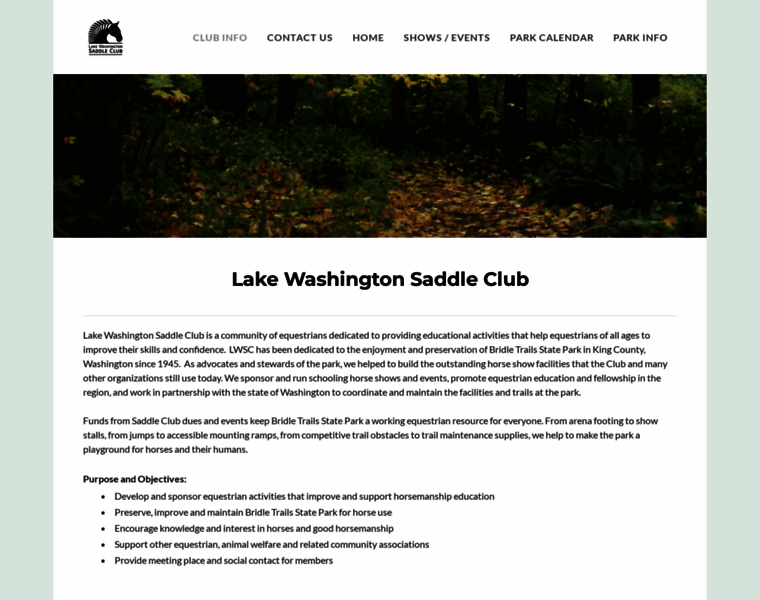 Lakewashingtonsaddleclub.org thumbnail