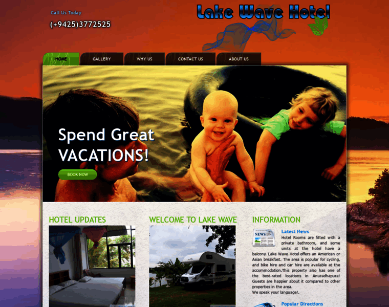 Lakewavehotel.com thumbnail