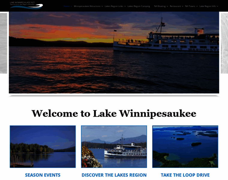 Lakewinnipesaukee.net thumbnail