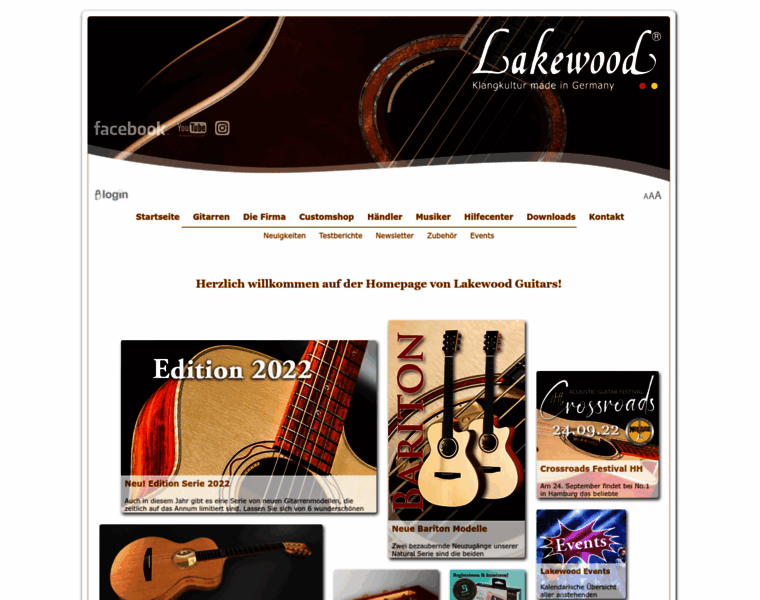 Lakewood-guitars.de thumbnail