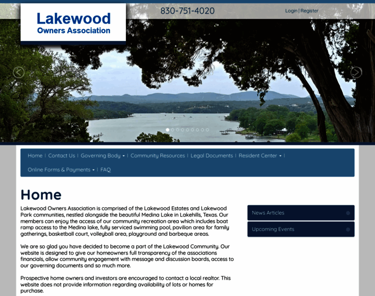 Lakewoodownersassociation.com thumbnail