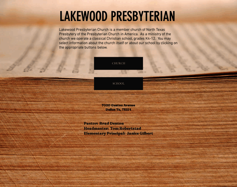Lakewoodpres.com thumbnail