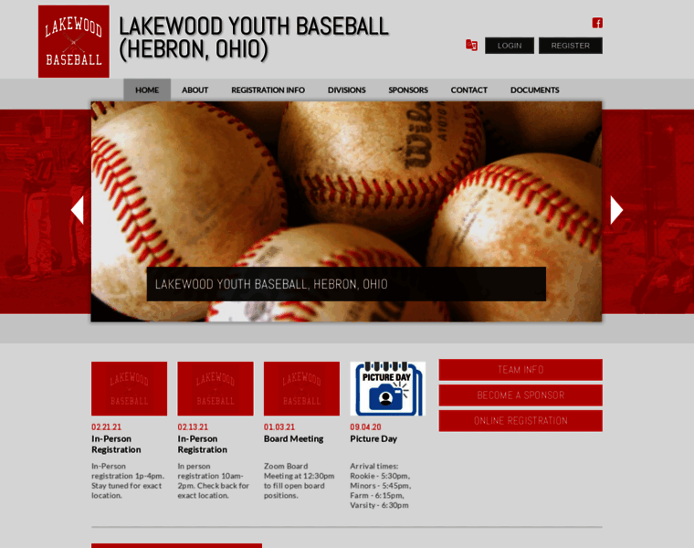Lakewoodyouthbaseball.com thumbnail