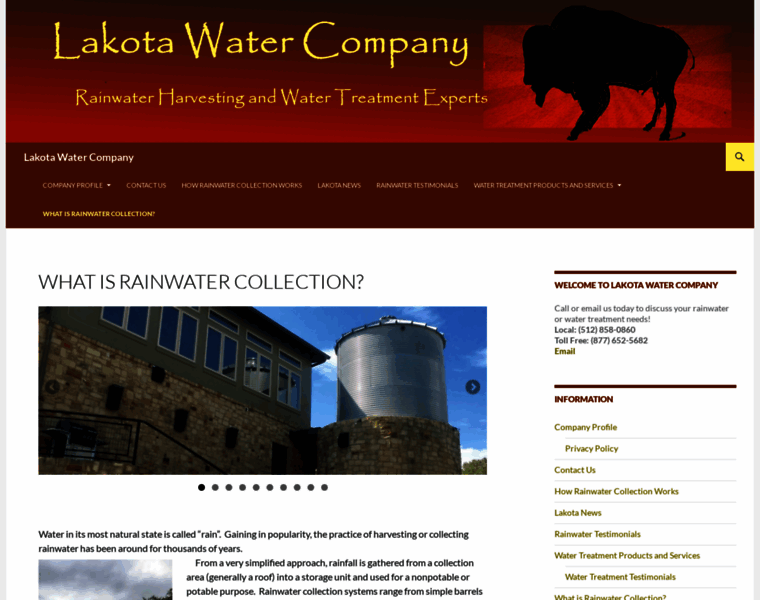 Lakotawatercompany.com thumbnail