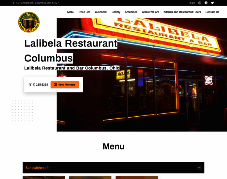 Lalibelarestaurant.net thumbnail
