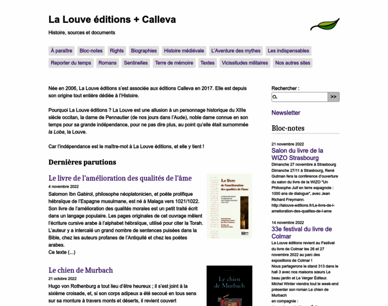 Lalouve-editions.fr thumbnail