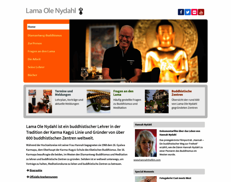 Lama-ole-nydahl.de thumbnail