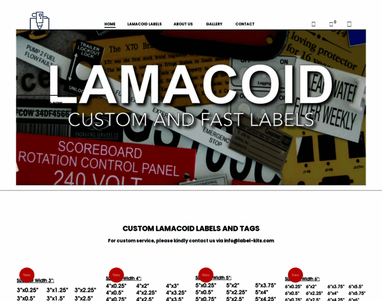 Lamacoid-labels.com thumbnail