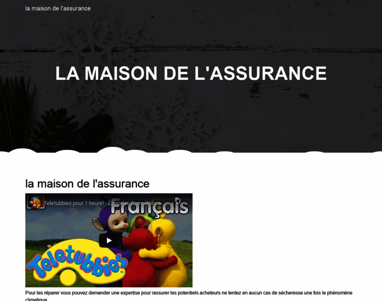 Lamaisondelassurance.fr thumbnail