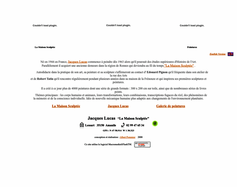 Lamaisonsculptee.net thumbnail