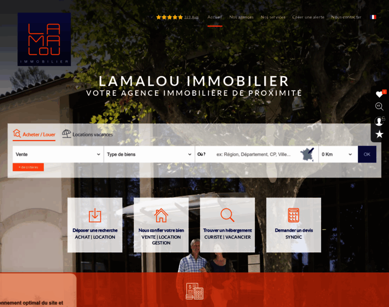 Lamalou-immobilier.fr thumbnail