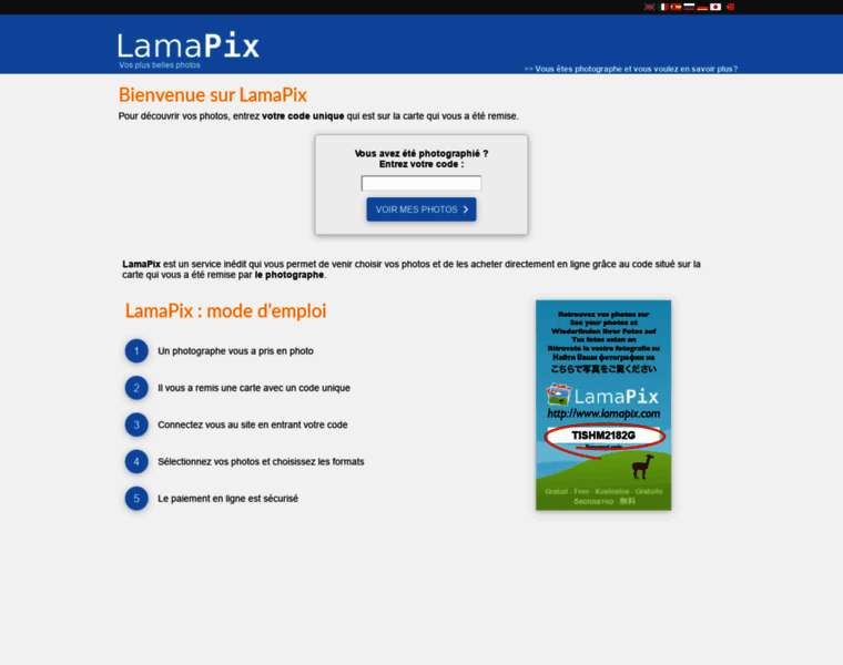 Lamapix.com thumbnail