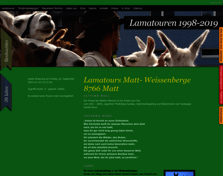 Lamatours.ch thumbnail