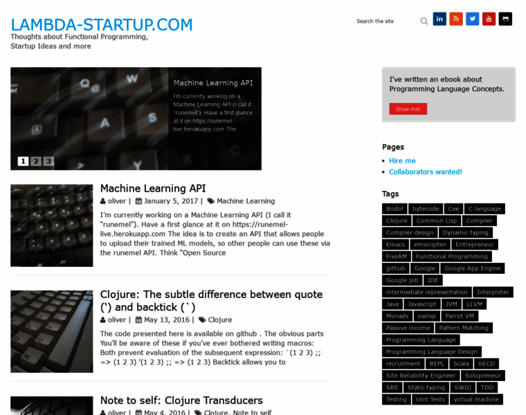 Lambda-startup.com thumbnail