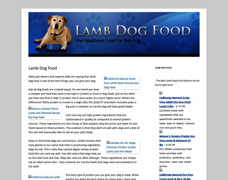 Lambdogfood.org thumbnail