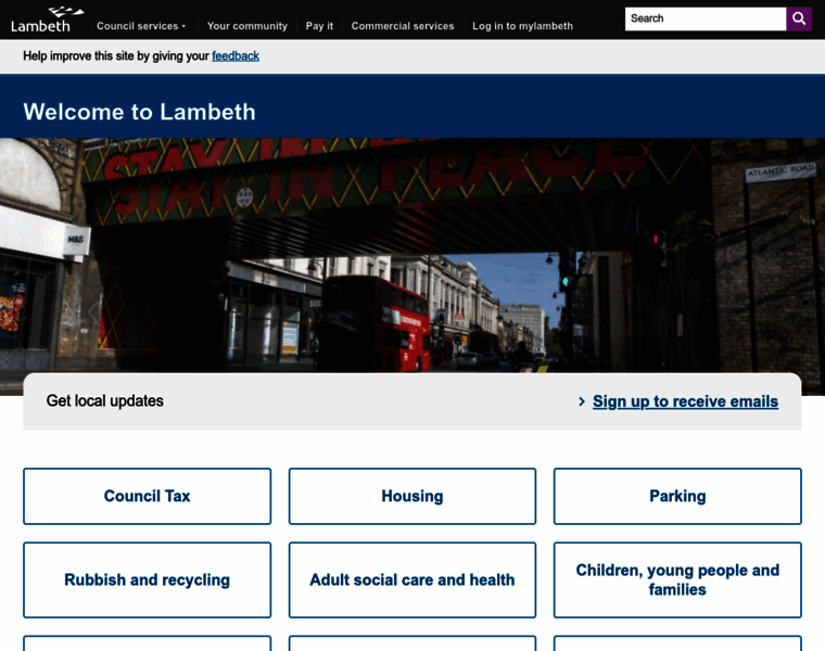 Lambeth.gov.uk thumbnail