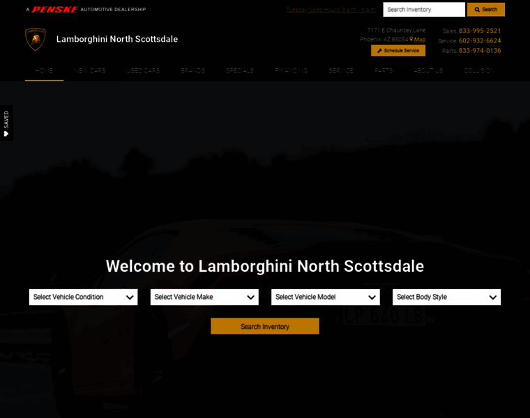 Lamborghininorthscottsdale.com thumbnail