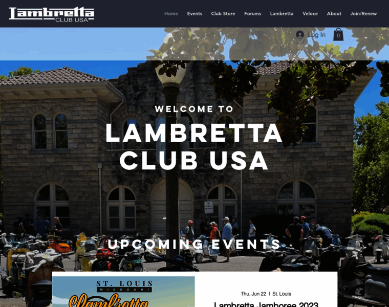 Lambrettaclubusa.net thumbnail