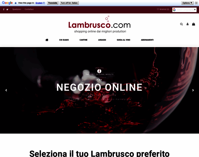 Lambrusco.com thumbnail