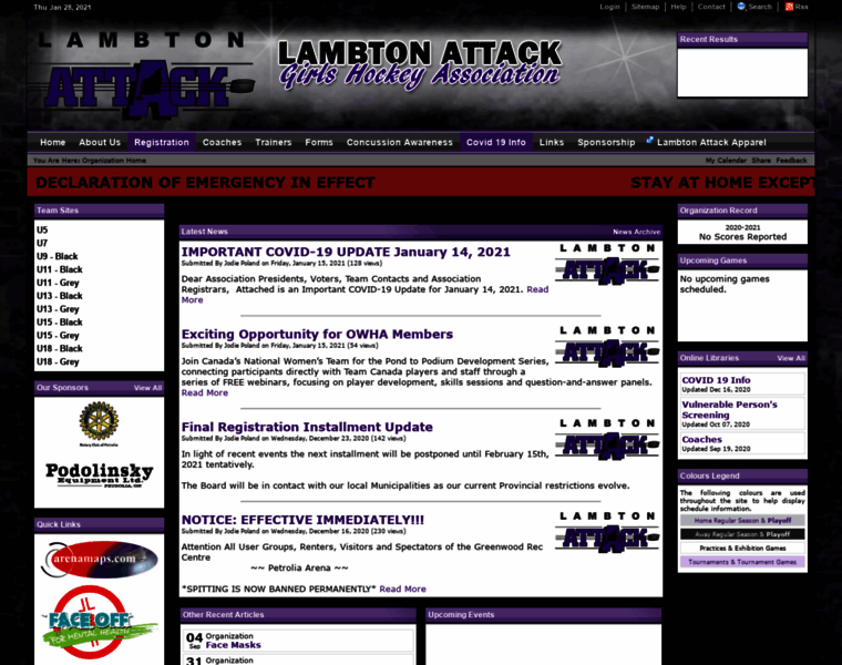Lambtonattack.com thumbnail
