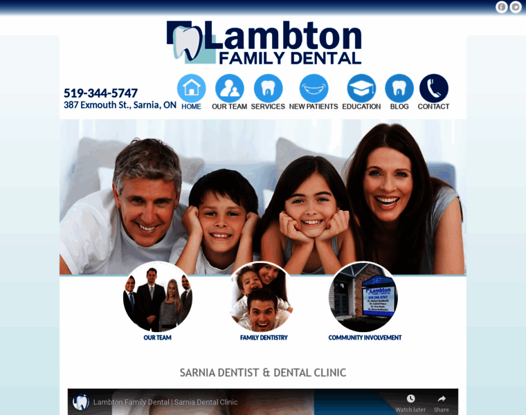 Lambtonfamilydental.com thumbnail