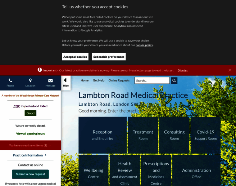 Lambtonroadmedical.nhs.uk thumbnail
