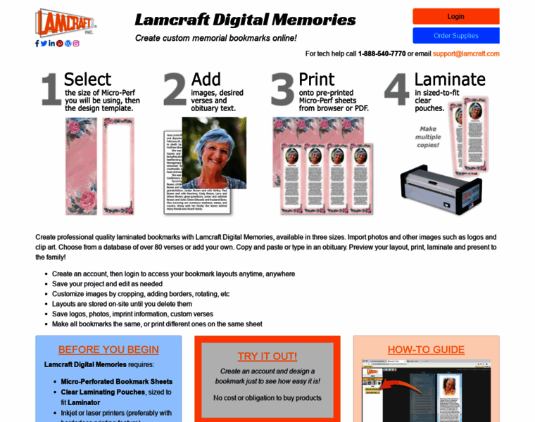 Lamcraftdigitalmemories.com thumbnail
