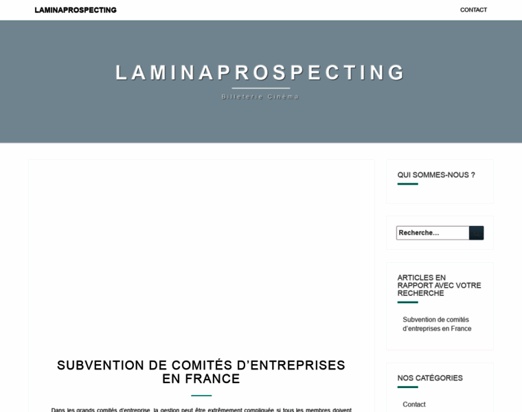 Laminaprospecting.com thumbnail