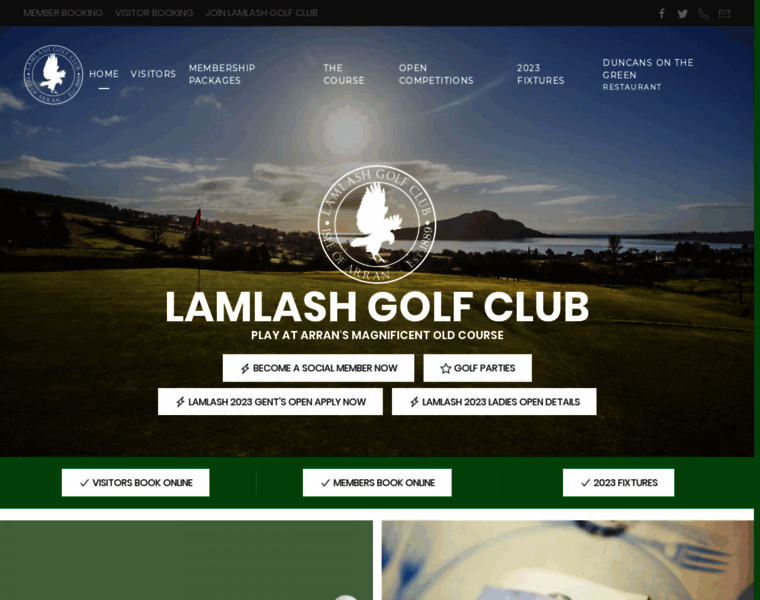 Lamlashgolfclub.com thumbnail