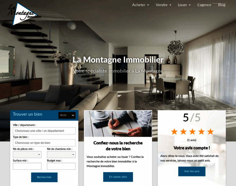 Lamontagneimmobilier.com thumbnail