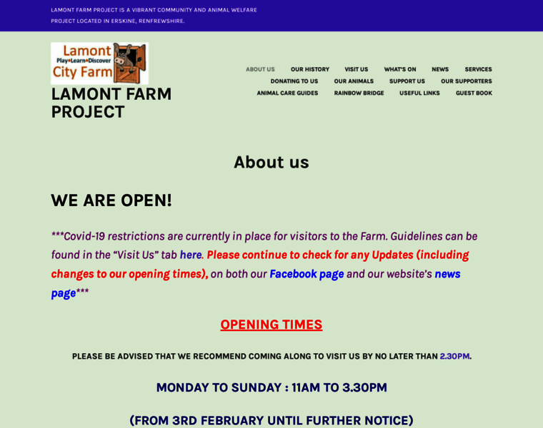Lamontfarm.org.uk thumbnail