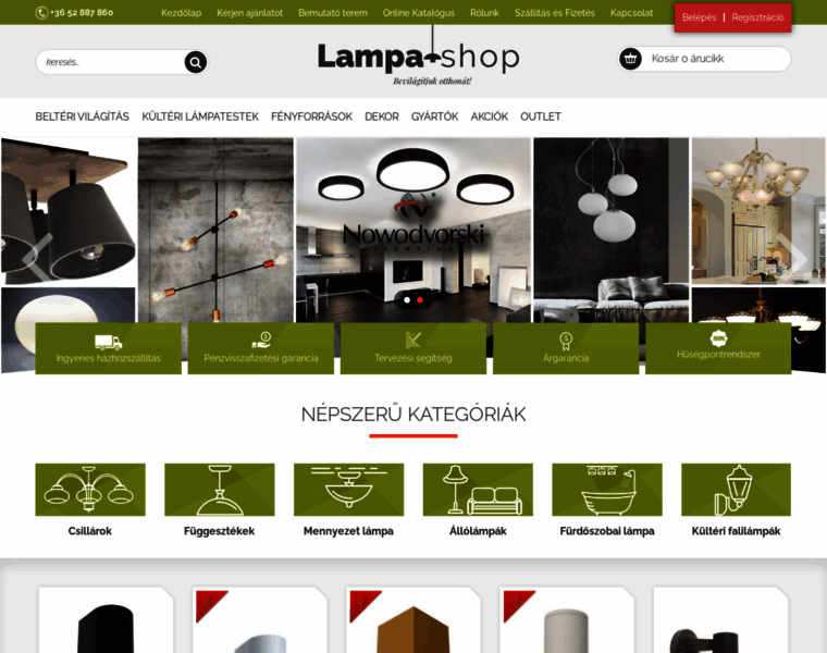 Lampa-shop.hu thumbnail