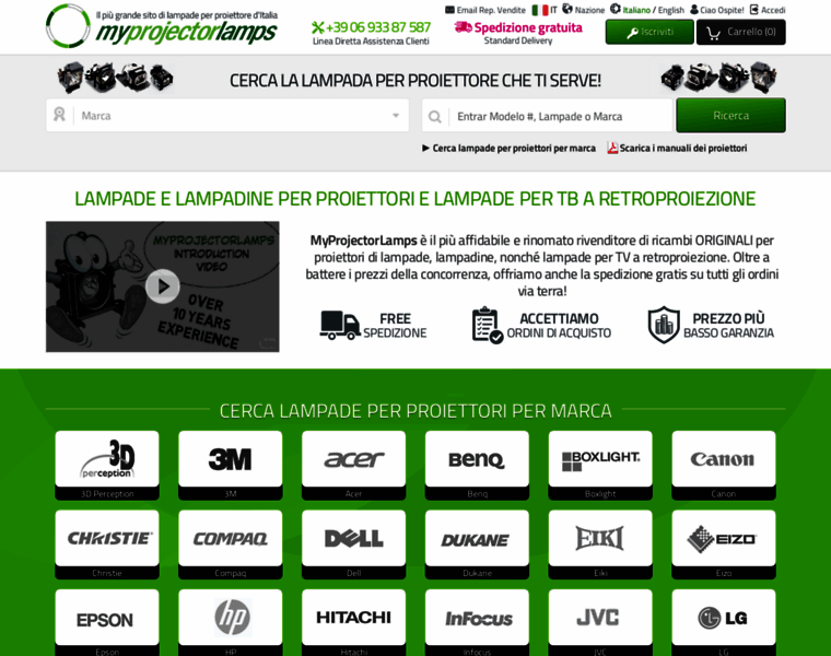 Lampadaperproiettore.it thumbnail Lampadaperproiettore.it thumbnail